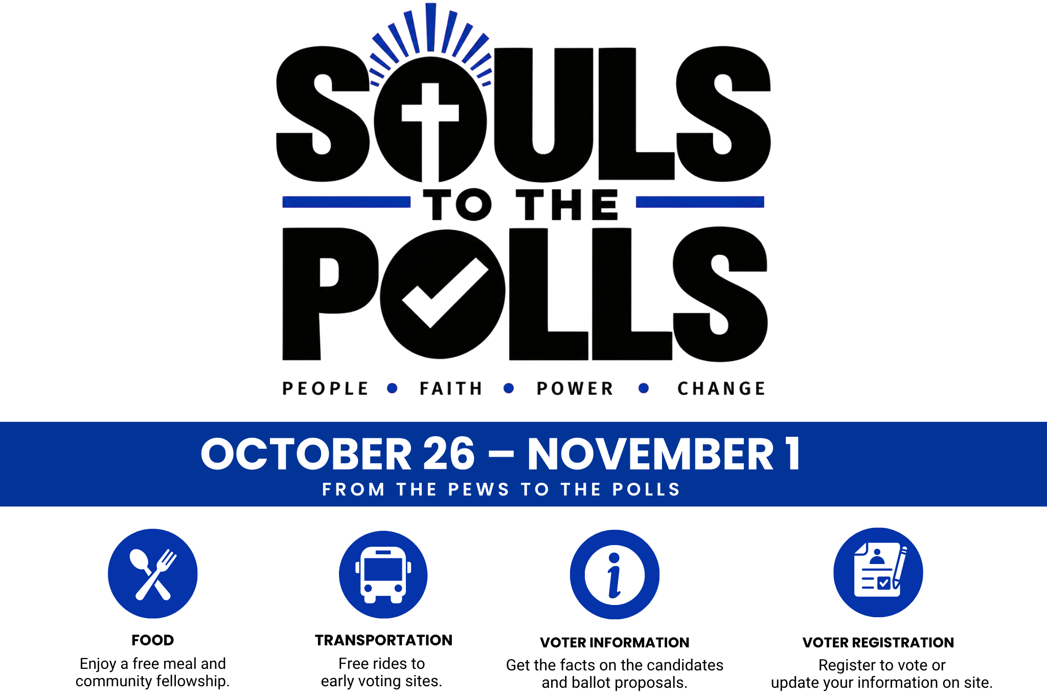 Souls to the polls - Vote